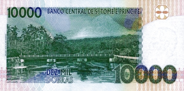 P66d St. Thomas & Prince 10.000 Dobras Year 2013